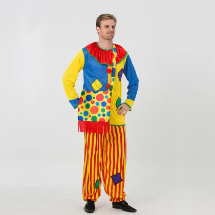 Halloween Clown Cosplay Costume for Dance Performance