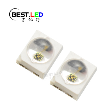 Deep Red LED 660nm Dome Lens 60-degree 60mA