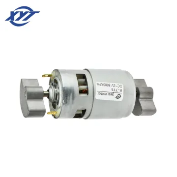 Vibration Mini 24v Brushed Industrial Geared DC Motor 12v 775