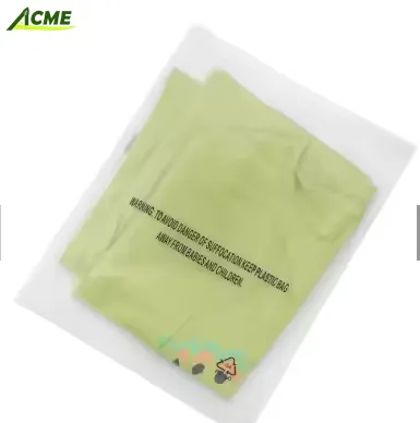 Frosted EVA Slider Zipper Bags: Custom Matte Plastic Storage Pouches