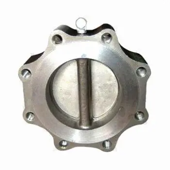 Dual-plate Lug Wafer Check Valve with 150 to 1500lbs Pressure