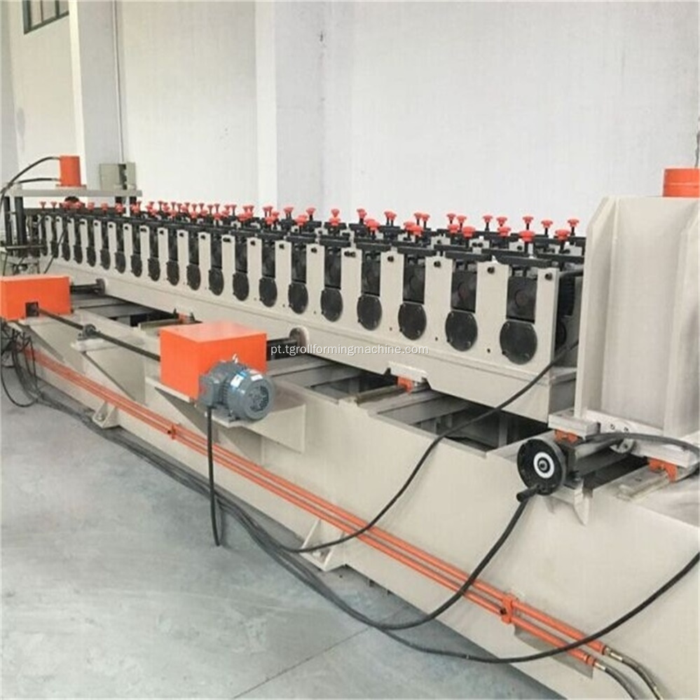 Rolo móvel do shelving da exposição do armazenamento que forma a máquina