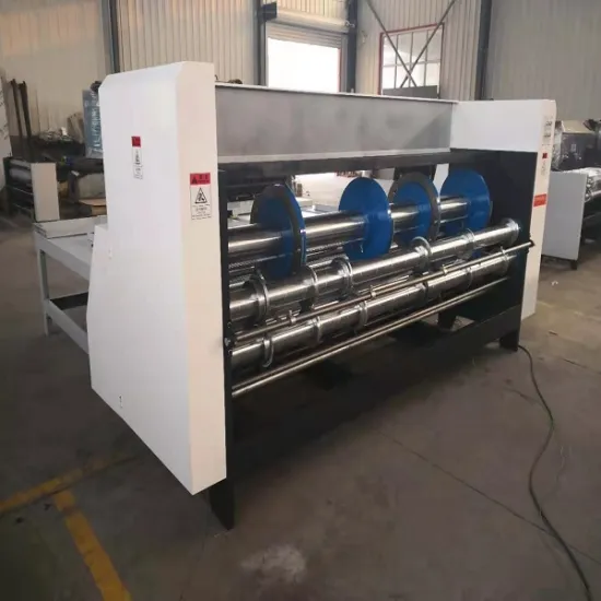Corrugated Cardboard Chain Feeder Rotary Slotter Machine for Sale