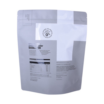 Biologisch abbaubarer kompostierbarer Pla Whey Protein Pulverbeutel