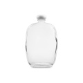 flacon plat transparent 500 ml de verre en verre bouteille en gros