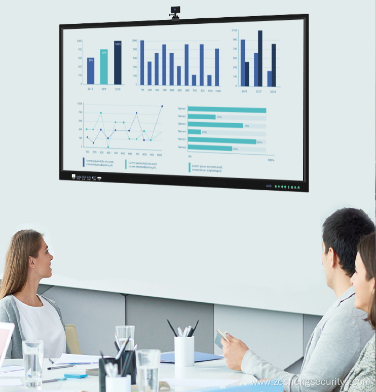 85 Inch Interactive Multi Touch Smart Whiteboard