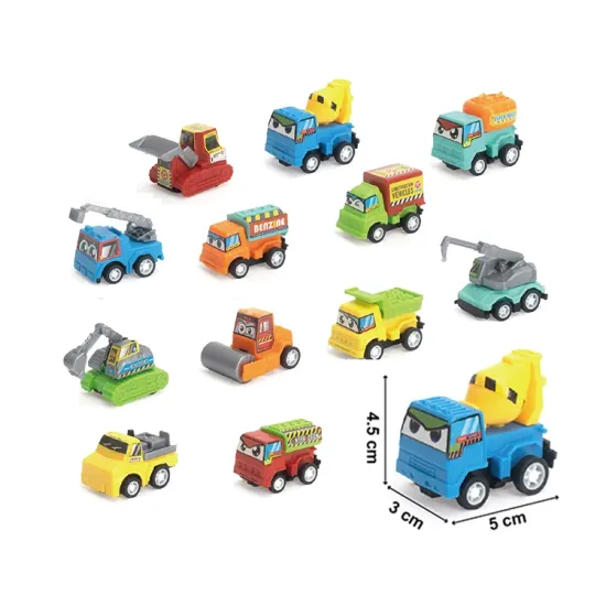 Mini Pull-Back Car Toys: EPT Promotion Dollartoys - A Variety of Small, Cute Movie-Themed Toy Cars