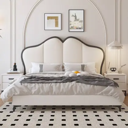 OEM ODM Modern Leather Sofa Bed Europe