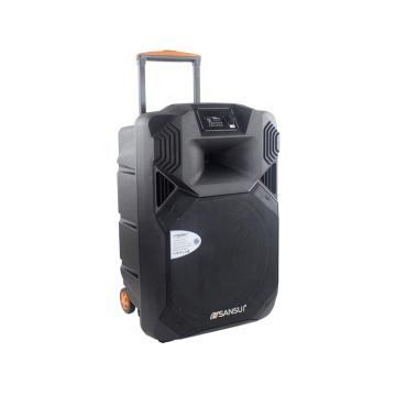 2024 SANSUI 15 Inch Caxia De Som Professional Audio Karaoke Speaker