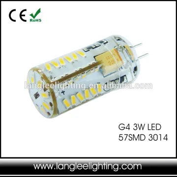 Silicon 3W 220V G4 LED Light Replace 30W G4 Halogen
