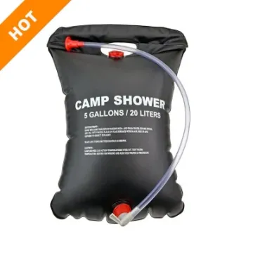 20L Outdoor PVC Traveling Beach Camping Solar Shower Portable Heated Water Bag
