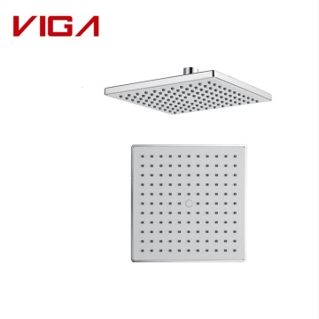 VIGA Factory Chrome Plating Abs Chrome Square Bulat Plastik Pandangan Kepala