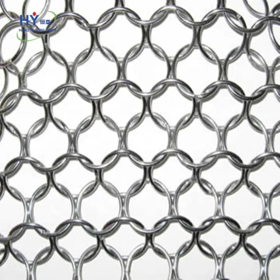 Stainless Steel Ring Mesh Curtain Chainmail