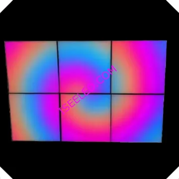 DMX512 Programmable LED Panel Wall Light on Stage