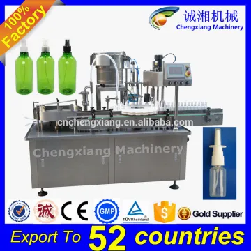 CE Certificate plastic bottle filling machine,machine filling spray cans