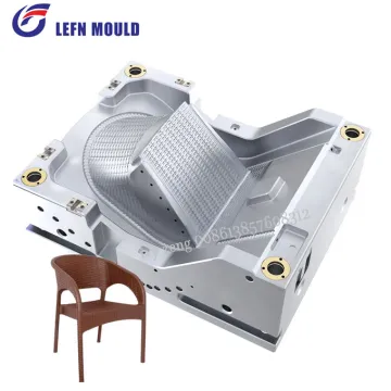 Plastic gas-assited chair Mould air blow injection mold