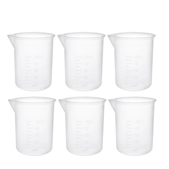 Playpropileno de vaso de plástico Medición de vaso de plástico 1000ml