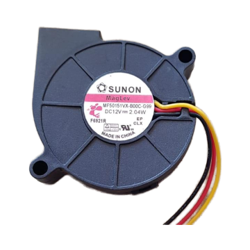 MF50151VX 12V 2.04W 3 -Wire -Kühllüfter mit Beleuchtungszubehör - DC -Anwendungen