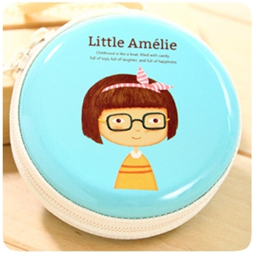 J475 Yellow Colo Clear Coin Bag with high quality