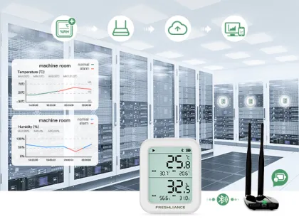Freshliance Intelligence Farm IoT Solution: WiFi & LoRa Gateway for Temperature & Humidity Monitoring