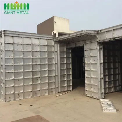 Aluminium shuttering  template for building