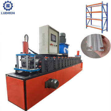 Steel Upright Cross Beam Roll Forming Machine for Metal Storage Rack