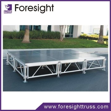 movable portable folding stage,wooden stage floor and and dance floor