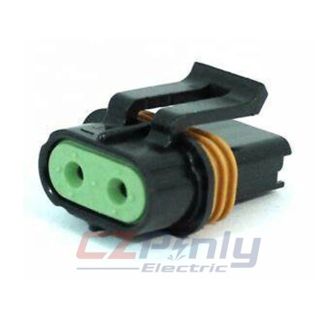 Black Metri-Pack 630 Sealed Female Connector