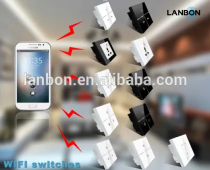 New WIFI technology universal remote control electrical switch WIFI Smart home system beyond zigbee and z wave