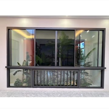 Customized Hurricane Impact Soundproof Aluminum Sliding Glass Window
