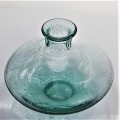 Recycled Glass Vase With Bubble Crystal Vase