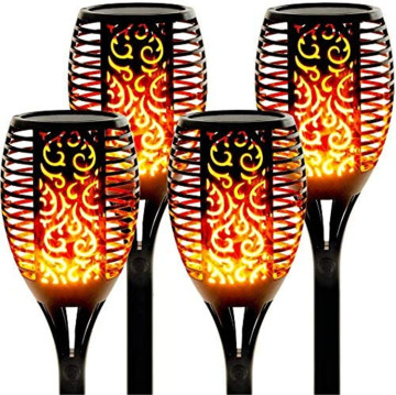 IP65 Waterproof Solar Flame LED Lawn Torches for Outdoor Garden Decor