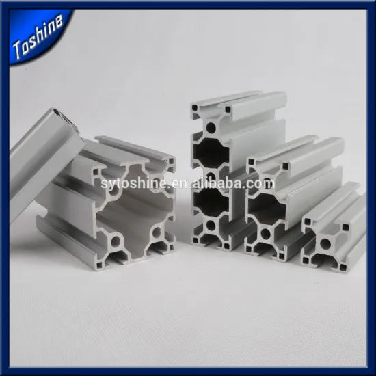cnc aluminum profile t slot