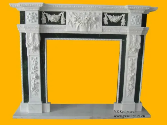 Stone Outdoor Fireplace Mantel (FPS-G084)