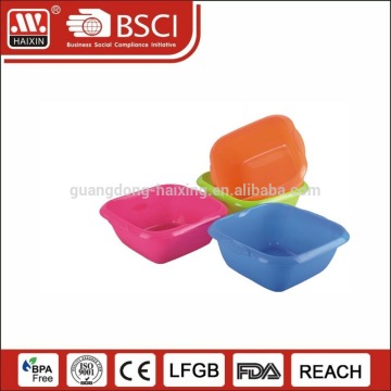 Best selling assured thickened large rectangular plastic hand wash basin price for washing