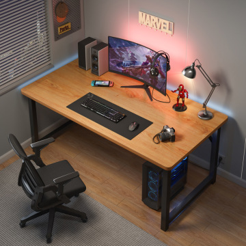 Rental Home Office Student Study Writing Game Table with Thickened Steel Frame