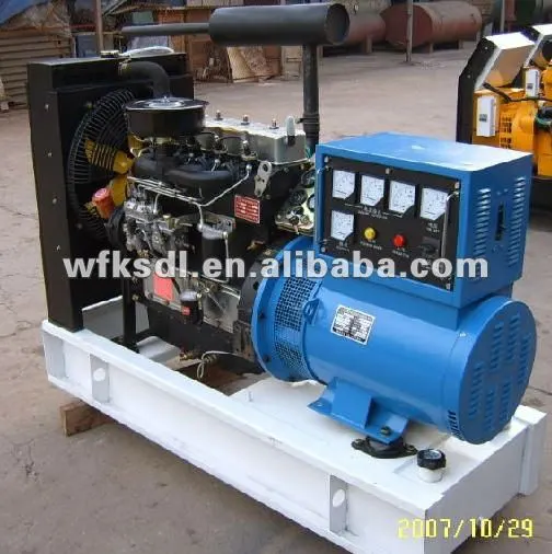 water cooled 40kw ricardo weifang diesel generator