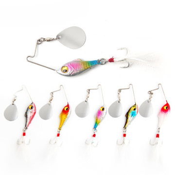 Hot Sale Fishing Lures 10g/15g/20g - buzzbait, spinner, περιστρεφόμενα δολάρια με άγκιστρα
