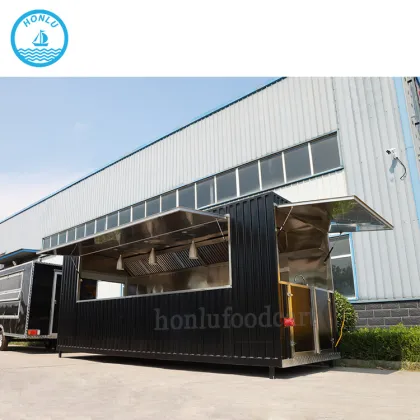 2023 New Customized Street Food Trucks for Burger, Coffee & Fast Food