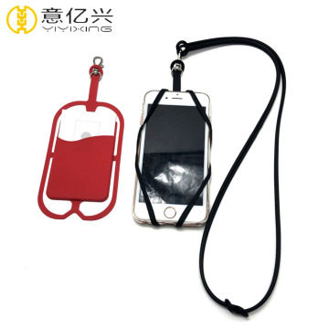 Custom Necklace Silicone Strap Phone Holder Lanyard