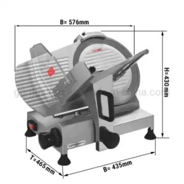 Professional Kitchen Slicing Machines Electric Food and Vegetable Fruit Cutter Slicer Precise Cutting