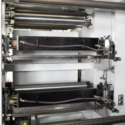 2/4/6 Colour Flexographic Printers with Automatic Water-Based Ink and Paper Roll Supply