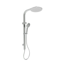 Brushed Nickel Moon Disk Design Shower Set