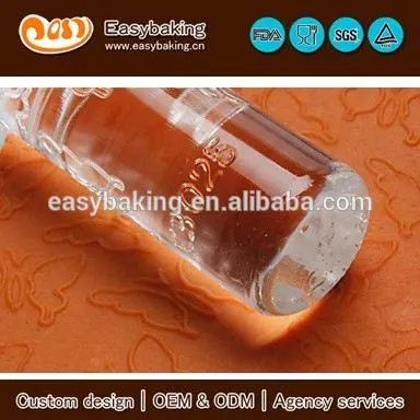 Custom animals butterfly acrylic cake decoratioing fondant rolling pins