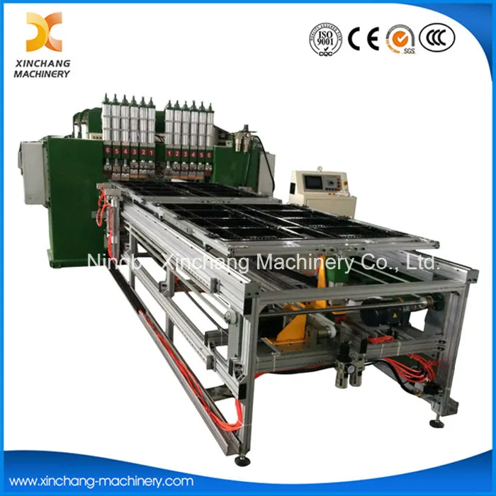 High Speed Cage Meshing Wire Mesh Multi-Head Spot Welding Machine