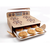 High quality takeaway food paper box kraft paper bread box printing with seal