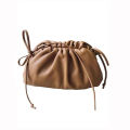 Versatile Design Fashionable Drawstring Leather Bag