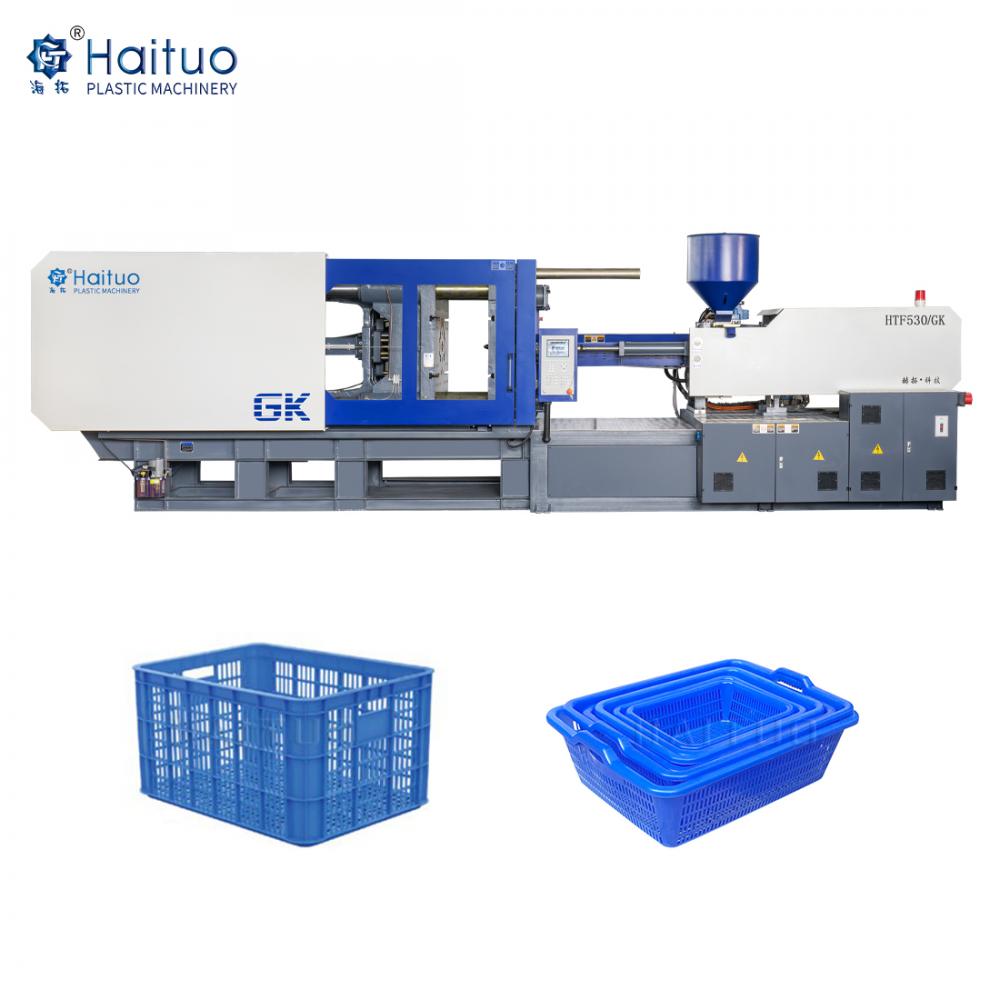 Máquinas de injeção de caixa de frutas HTF-450/GK Energia