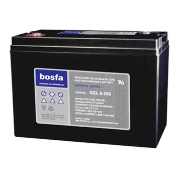 6V/180Ah sealed gel battery for UPS usage