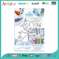 DISNEY FROZEN colouring set